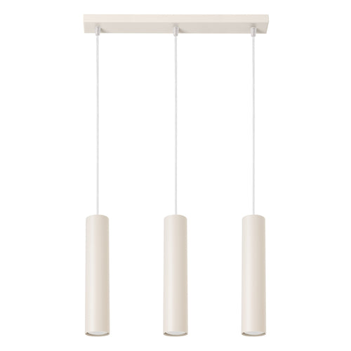 Sollux Lighting Hanglamp LAGOS 3L beige - 45x6x98cm