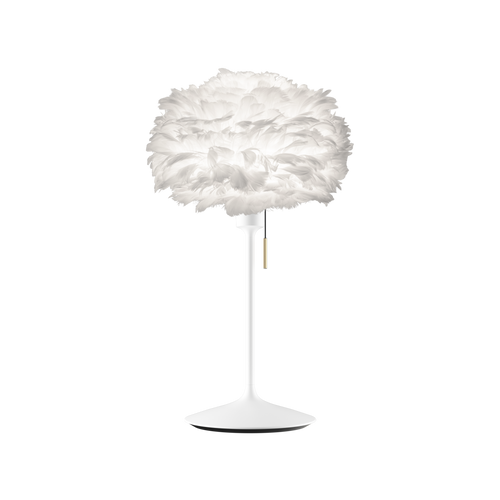 Umage Sante tafellamp white met usb en Eos mini white lampenkap