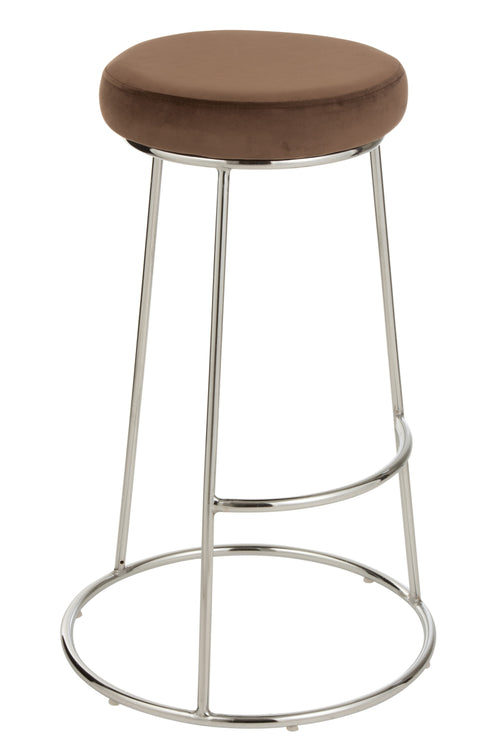 J-Line zitting voor frame - textiel - bruin