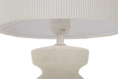 Mauro Ferretti tafellamp - 22,5x57 cm - wit/groen
