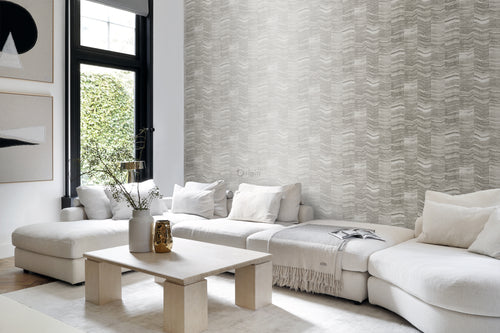 Origin Wallcoverings behang marmer motief lichtgrijs - 53 cm x 10,05 m - 337246 - vtwonen shop