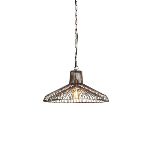 Light & Living hanglamp Kasper - bruin - Ø55cm - vtwonen shop