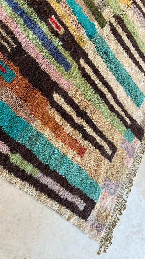 AFK Living vloerkleed Berber - handgemaakt - Wol - 219 x 290 cm - vtwonen shop