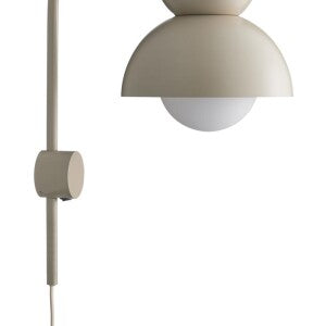 Frandsen wandlamp Butterfly - grijs - 32x21x48cm