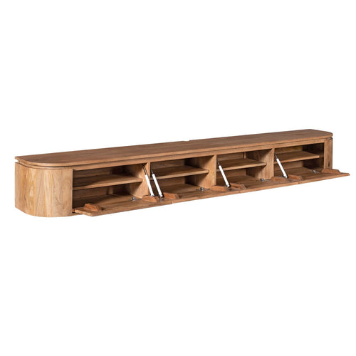 Starfurn Tv-meubel Excellent - Naturel Hout - 200x35x30cm