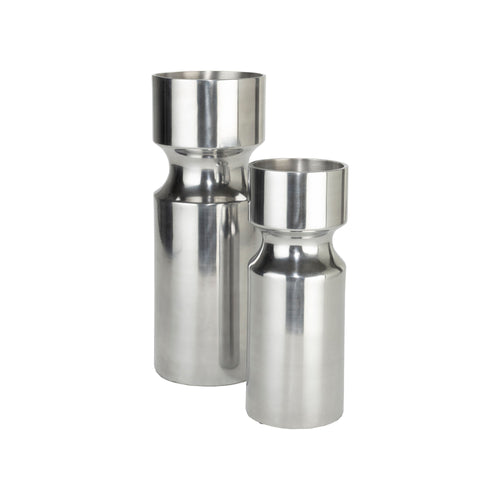 Zuiver Glory Vaas L - Zilver - vtwonen shop