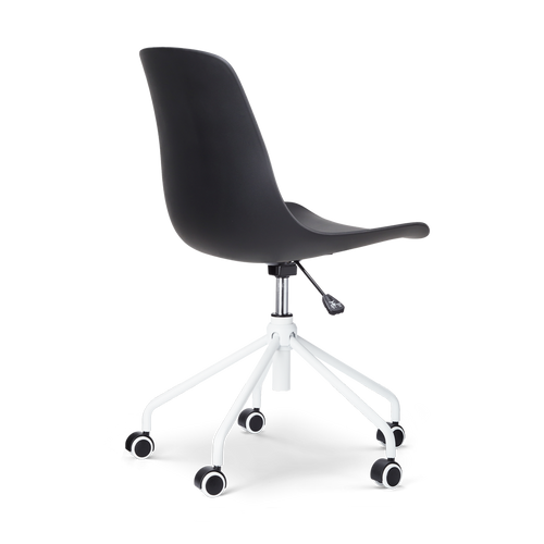 Nolon Nout-Pip Bureaustoelen Set van 2 - Zwart - Wit Onderstel - vtwonen shop