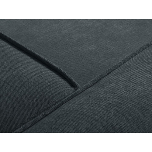 Cosmopolitan Design - Linker hoekbank Turin 5-zits, structurele stof blauw grijs - 173x290x68cm