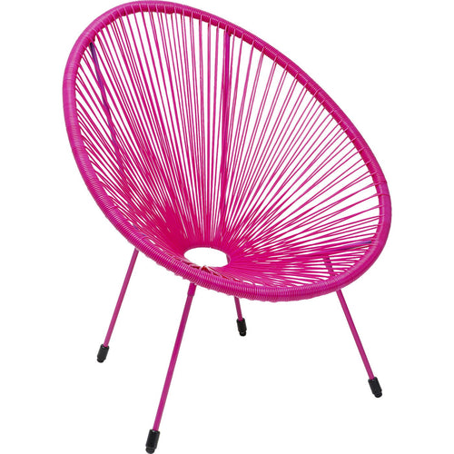 Kare Design Tuinfauteuil Acapulco Mono roze