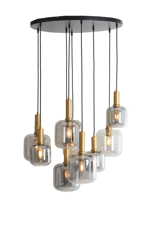 Light & Living hanglamp LEKAR - brons - Ø83.5x79.5cm - vtwonen shop