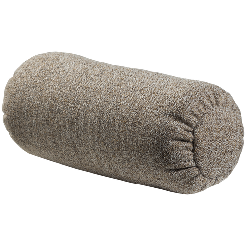 WOOOD rolkussen Baggy - Geweven Stof - Bruin Melange  - 23x50x23 - vtwonen shop