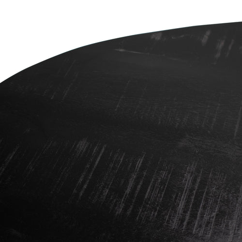 Kick eettafel Dax ovaal - 180cm - Zwart