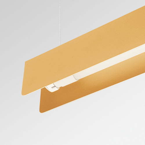 Sollux Lighting Hanglamp SPARK goud - 100x8x120cm