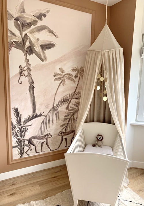 Catchii Behang Mural Jungle Landscape sepia - vtwonen shop