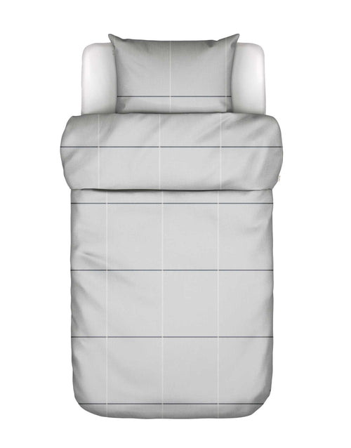 Marc O'Polo Suvie dekbedovertrek - Eenpersoons – 140x200/220 cm - Grey mist