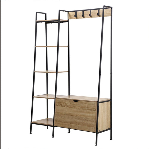 Calicosy - 5-vaks kledingkast LEXIE - 35x105x160 cm