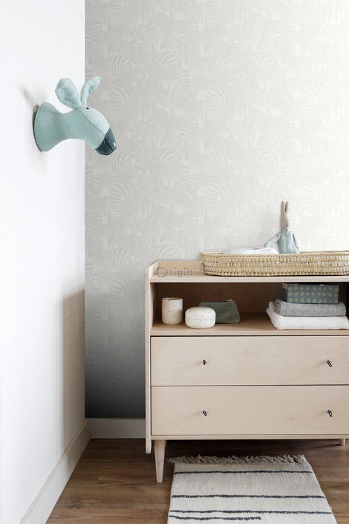 Origin Wallcoverings behang zebra's zilver - 53 cm x 10.05 m - 346836