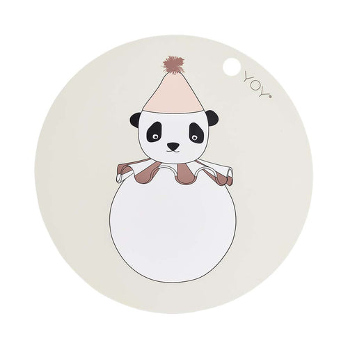 OYOY Placemat Panda - silicone - vtwonen shop