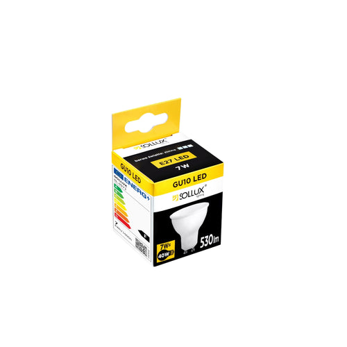 Sollux Lighting LED lamp GU10 4000K 7W 530lm - 5x5x5,6cm