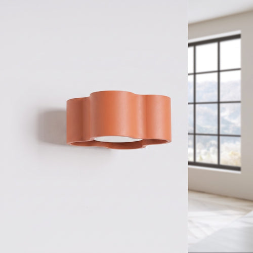 Sollux Lighting Wandlamp OVIO rode oker Gx53 - 12x14,5x6cm
