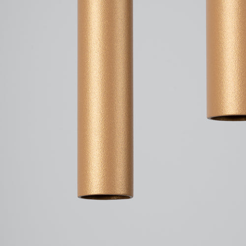 Sollux Lighting Hanglamp PASTELO 2 goud - 15x15x118cm