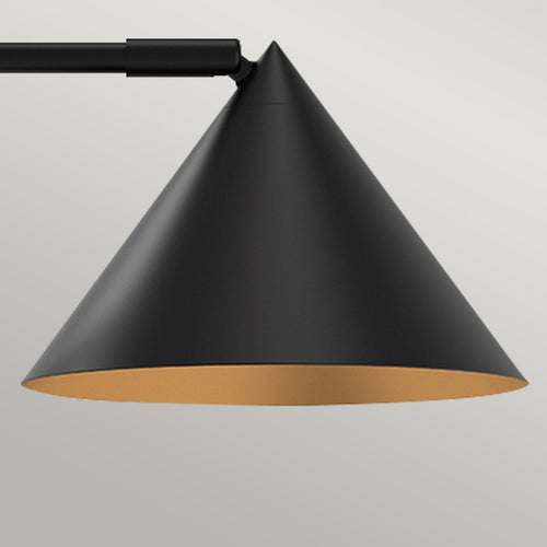 Schreibtischlampe Modern Matt Schwarz 1x E27