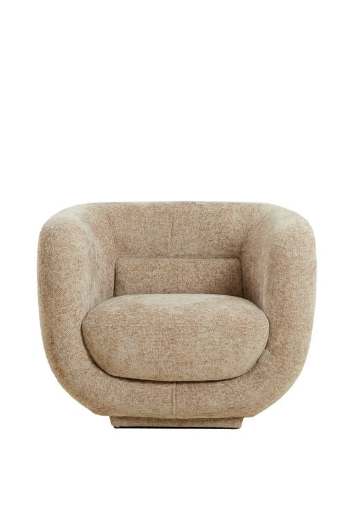 Light & Living stoel KIALY - 105x85x81cm - bruin