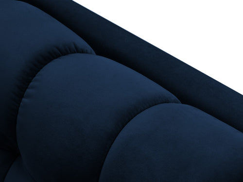 Cosmopolitan Design linker meridiaan Bali flueel, koningsblauw - 185x102x75cm
