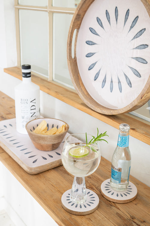 J-Line wijnglas Dean - glas - transparant - 4 stuks - vtwonen shop