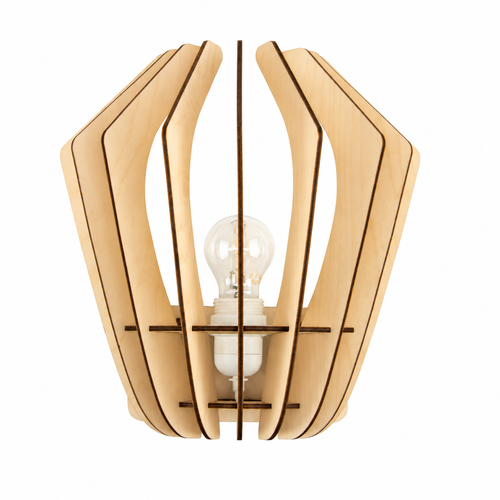Bomerango Wall Spin houten wandlamp small