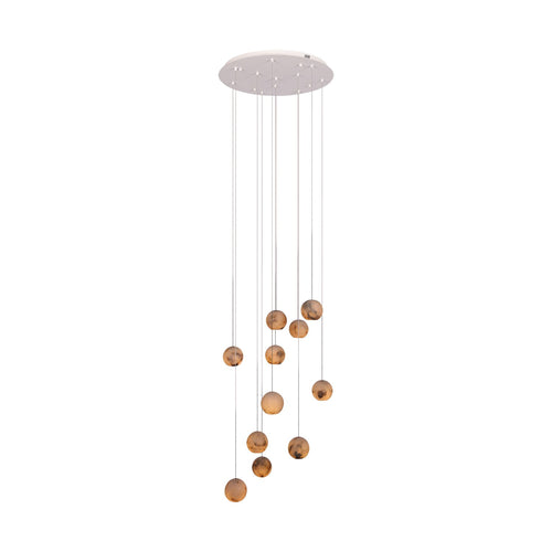 Atmooz hanglamp Cathedral 11 - naturel - Ø 55 x H 200 cm - G4