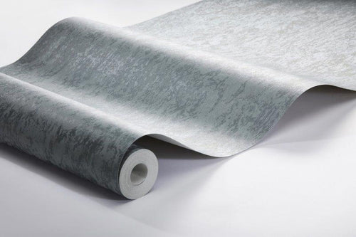Borastapeter behang marmer vergrijsd blauw - 53 cm x 10.05 m - 660887 - vtwonen shop