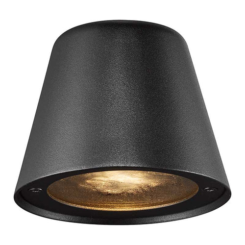 Nordlux Aleria Wandlamp Buiten - GU10 - IP44 - Zwart
