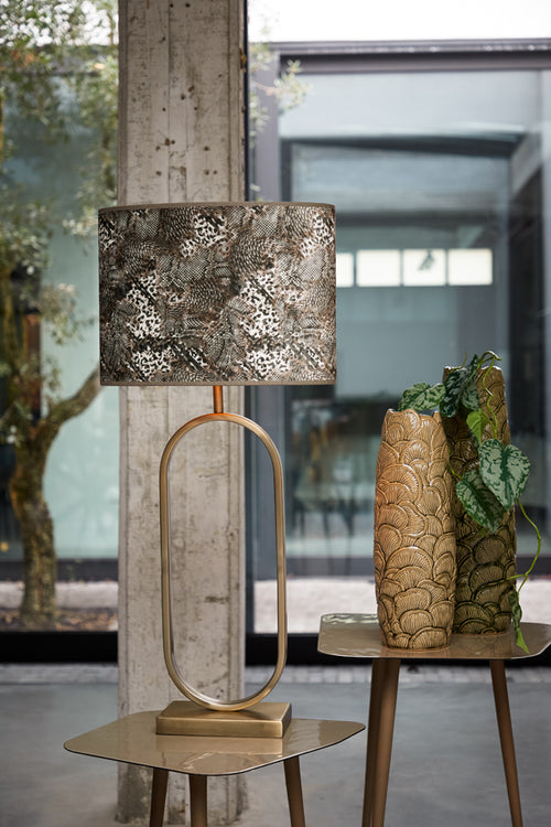 Light & Living lampenkap KEYON - 38x17.5x19cm - bruin