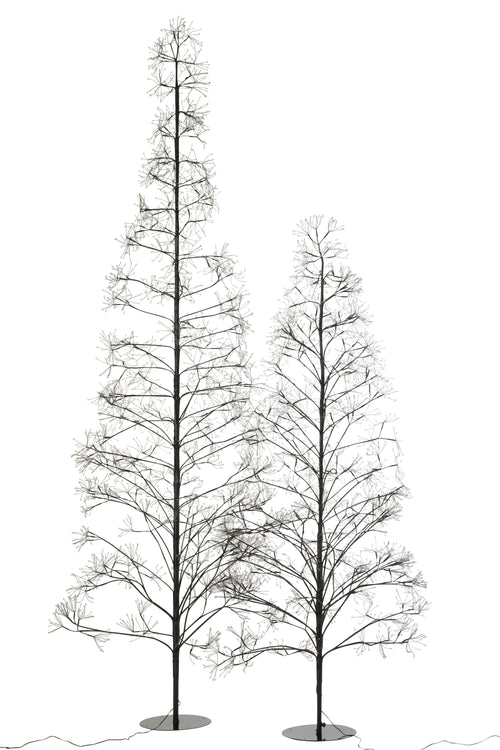 J-Line decoratie Boom 3000 Led - metaal - zwart - large - vtwonen shop