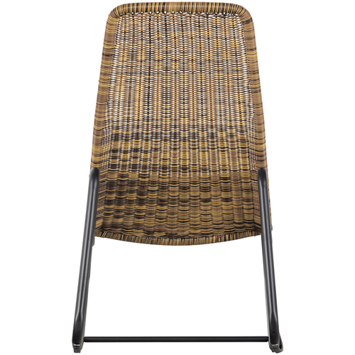 WOOOD schommelstoel buiten Tom - Rattan - Naturel - 97x51x95 - vtwonen shop