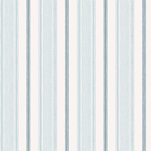 Laura Ashley vliesbehang Heacham Stripe Seaspray - blauw - 10mx52cm - vtwonen shop