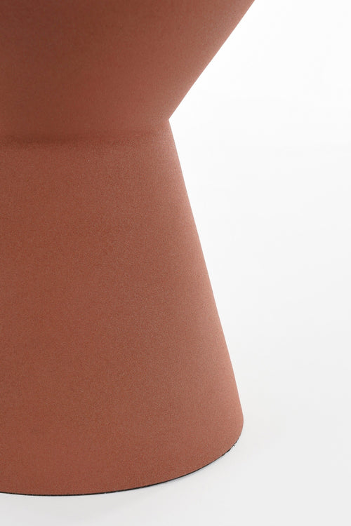 Mica Decorations Estate Bijzettafel - H41 x Ø34 cm - Metaal - Terra - vtwonen shop