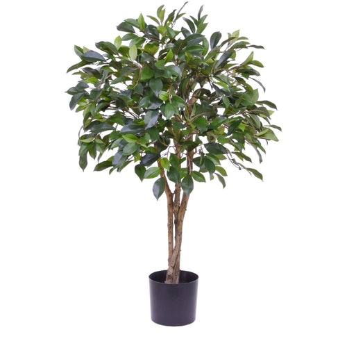 Maxifleur Ficus Folia kunstplant op stam 75cm