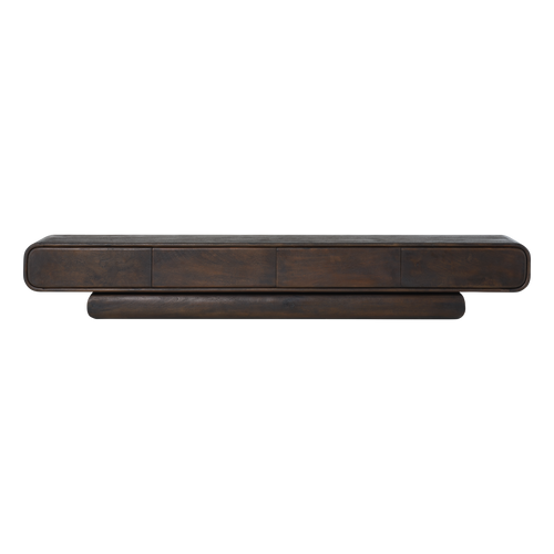 WOOOD tv meubel Loop - Mangohout - Zand - 34x220x45