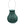 Lumiz solar lampion - ikat bulb - 16 cm - petrol