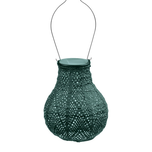 Lumiz solar lampion - ikat bulb - 16 cm - groen - vtwonen shop