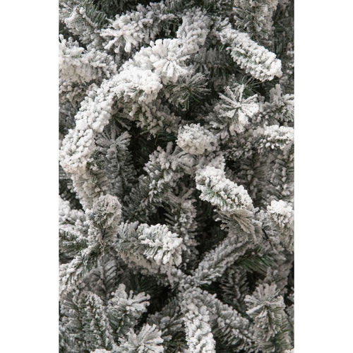 Black Box Trees Snowdon Kunst Kerstboom met Sneeuw - Kunstkerstboom H185 x Ø117cm - Groen Frosted