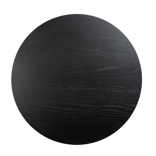 Furnhouse ronde salontafel Svendborg - Zwart - Ø 80 cm