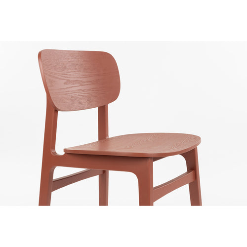 Zuiver Fleur Eetkamerstoelen Rood - Set van 2