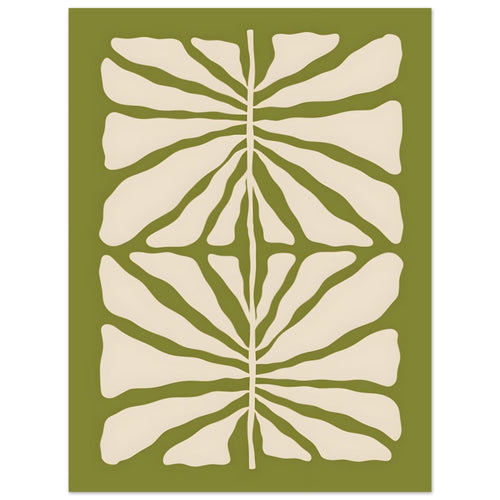 Artfulprints  Matisse - Green vibrant reef   poster 30x40 cm - vtwonen shop