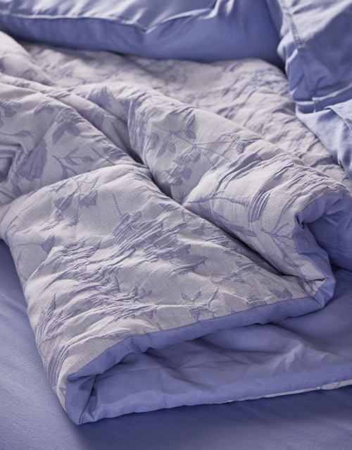 Essenza Maribel dekbedovertrek - Eenpersoons – 140x200/220 cm - Lavender blue