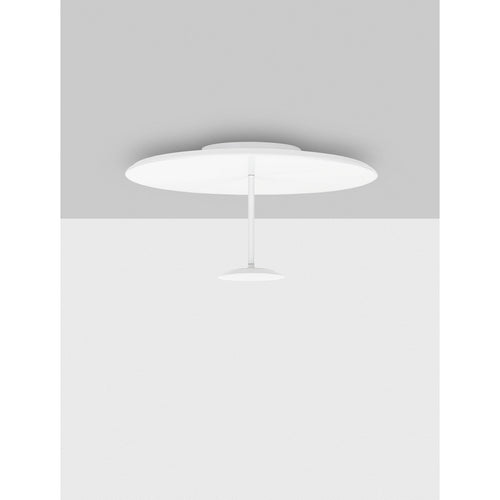 Nova Luce NIMA Geïntegreerde LED-plafondlamp, halfverzonken, zandwit, Triac dimbaar, 30W, 1832lm, 3000K