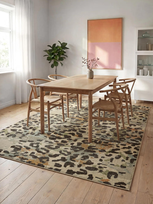 benuta vloerkleed Casa - blauw/groen - 160x230 cm