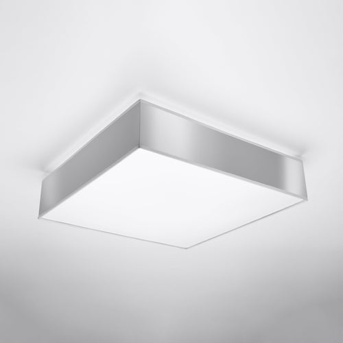 Sollux Lighting Plafondlamp HORUS 45 grijs - 45x45x11cm